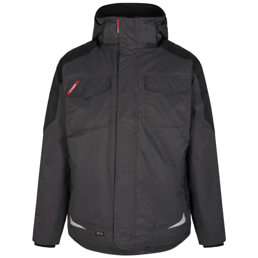 ENGEL Winterjacke Galaxy 1410-354-7920 Gr. M anthrazit grau/schwarz