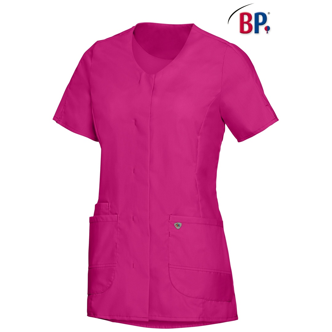 BP Damen Kasack m. Knopfleiste 1764-241-0830 Gr. Ln fuchsia p1376539
