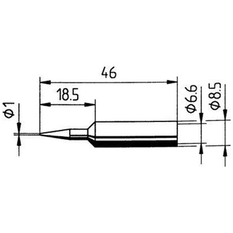 ERSA Lötspitze Bleistiftspitz 1,0 mm SB