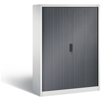 C+P Rollladenschrank Omnispace 1200 x 1660 x 420 lichtgrau/schwarzgrau, Modell 3213-00