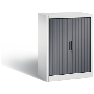 C+P Rollladenschrank Omnispace 800 x 1030 x 420 lichtgrau/schwarzgrau, Modell 3241-00