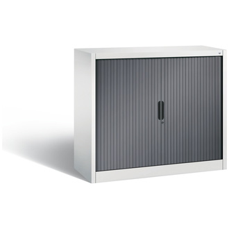 C+P Rollladenschrank Omnispace 1200 x 1030 x 420 lichtgrau/schwarzgrau, Modell 3243-00