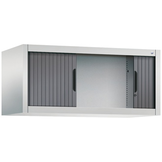 C+P Rollladenschrank Omnispace 1000 x 450 x 420 lichtgrau/schwarzgrau, Modell 3262-00