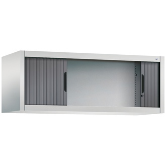 C+P Rollladenschrank Omnispace 1200 x 450 x 420 lichtgrau/schwarzgrau, Modell 3263-00