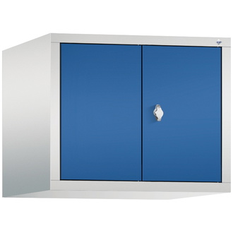 C+P Fächerschrank Classic 610 x 500 x 500 enzianblau/lichtgrau, Modell 8092-20