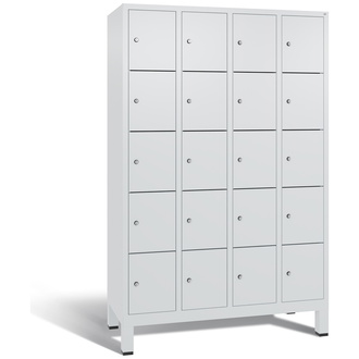 C+P Schließfachschrank Evolo 1190 x 1850 x 500 lichtgrau/lichtgrau, Modell 48010-405