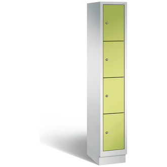 C+P Schließfachschrank Evolo 320 x 1800 x 500 viridingrün/lichtgrau, Modell 48020-104