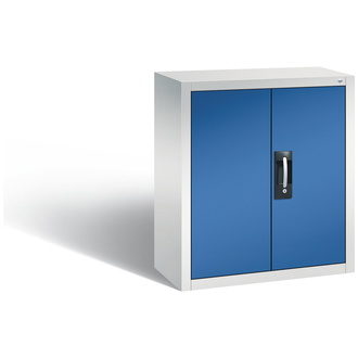 C+P Magazinschrank, 700 x 830 x 300 enzianblau/lichtgrau, Modell 134013-20