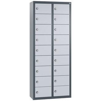 C+P Kleingefachschrank 460 x 1130 x 200 weißaluminium/anthrazitgrau, Modell 80700-221