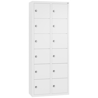 C+P Kleingefachschrank 460 x 1130 x 200 verkehrsweiß/verkehrsweiß, Modell 80700-223