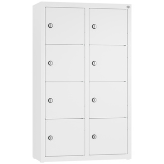 C+P Kleingefachschrank 460 x 770 x 200 verkehrsweiß/verkehrsweiß, Modell 80700-233