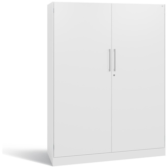 C+P Flügeltürenschrank Asisto 1200 x 1635 x 435 verkehrsweiß/verkehrsweiß, Modell 141011-000