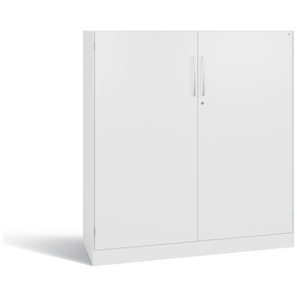 C+P Flügeltürenschrank Asisto 1200 x 1310 x 435 verkehrsweiß/verkehrsweiß, Modell 141031-000