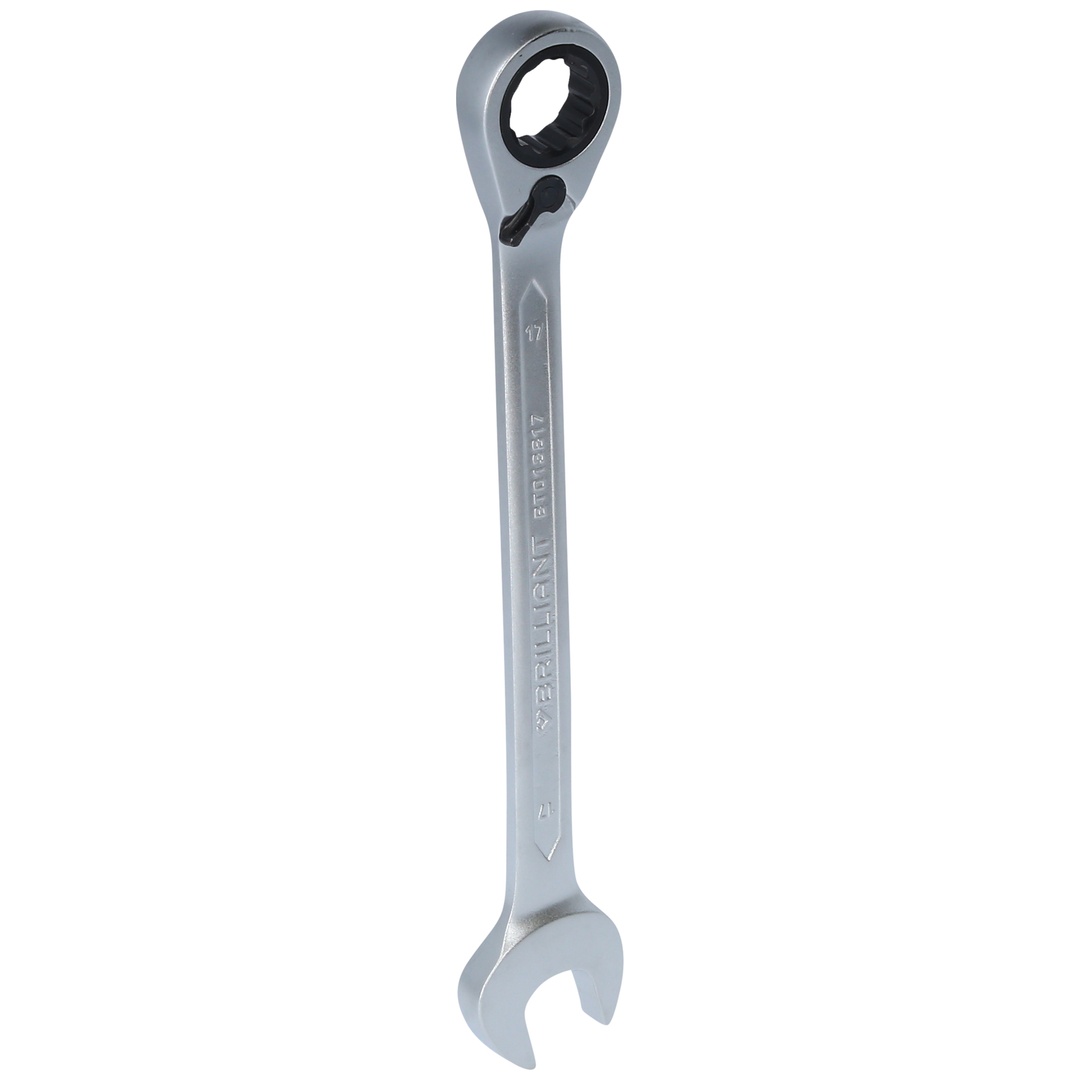 Brilliant Tools Ratschenringschlüssel, umschaltbar, 17 mm