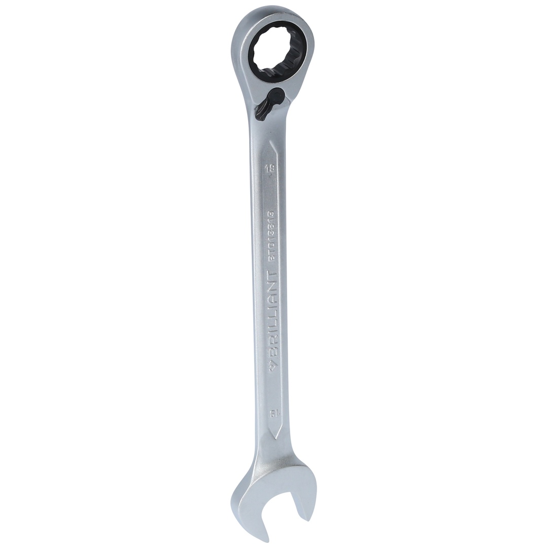 Brilliant Tools Ratschenringschlüssel, umschaltbar, 19 mm