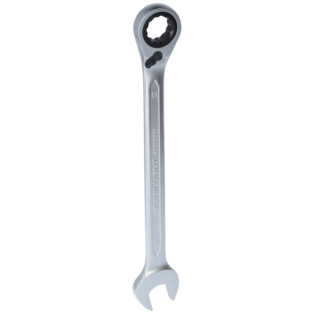 Brilliant Tools Ratschenringschlüssel, umschaltbar, 21 mm