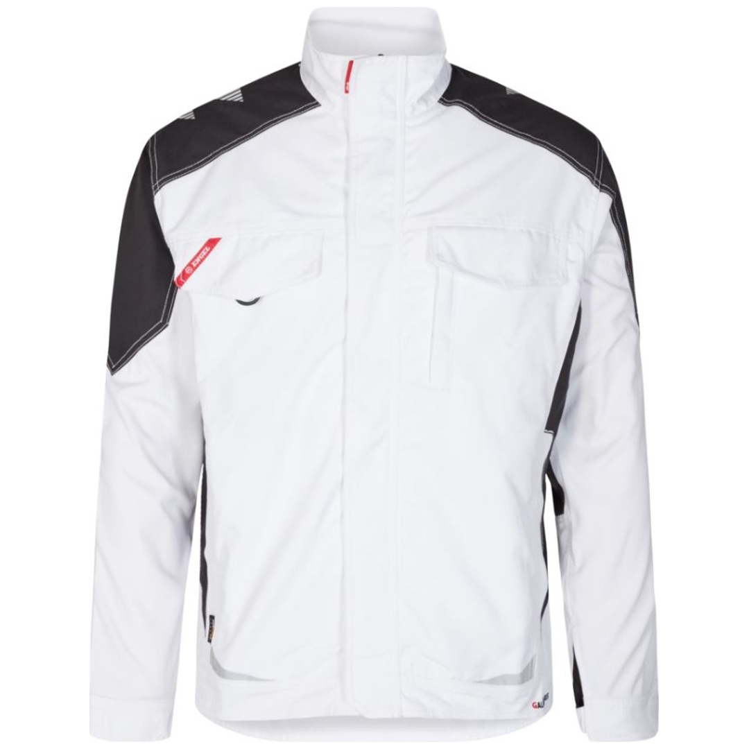 ENGEL Arbeitsjacke Galaxy 1810-254-379 Gr. 4XL weiss/anthrazit grau