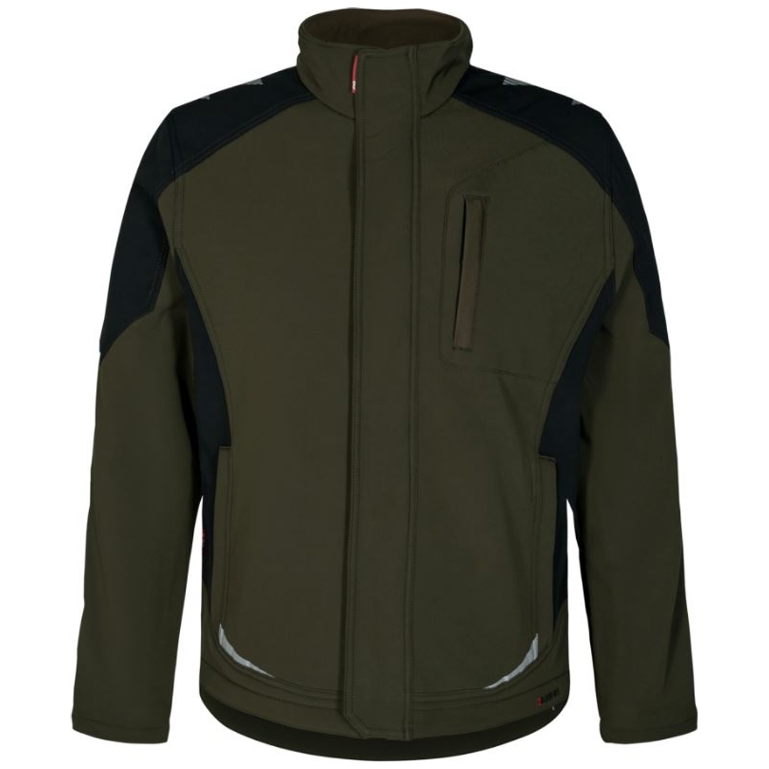 ENGEL Softshelljacke Galaxy 8810-229-5320 Gr. 3XL forest green/schwarz
