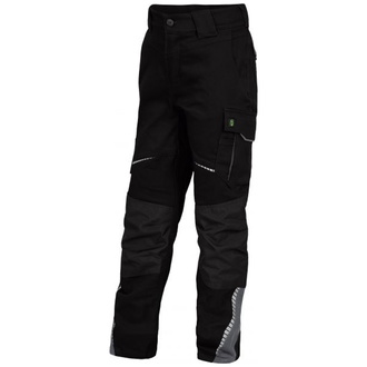Leibwächter Kinderbundhose FLXKH Gr. 104 schwarz/grau