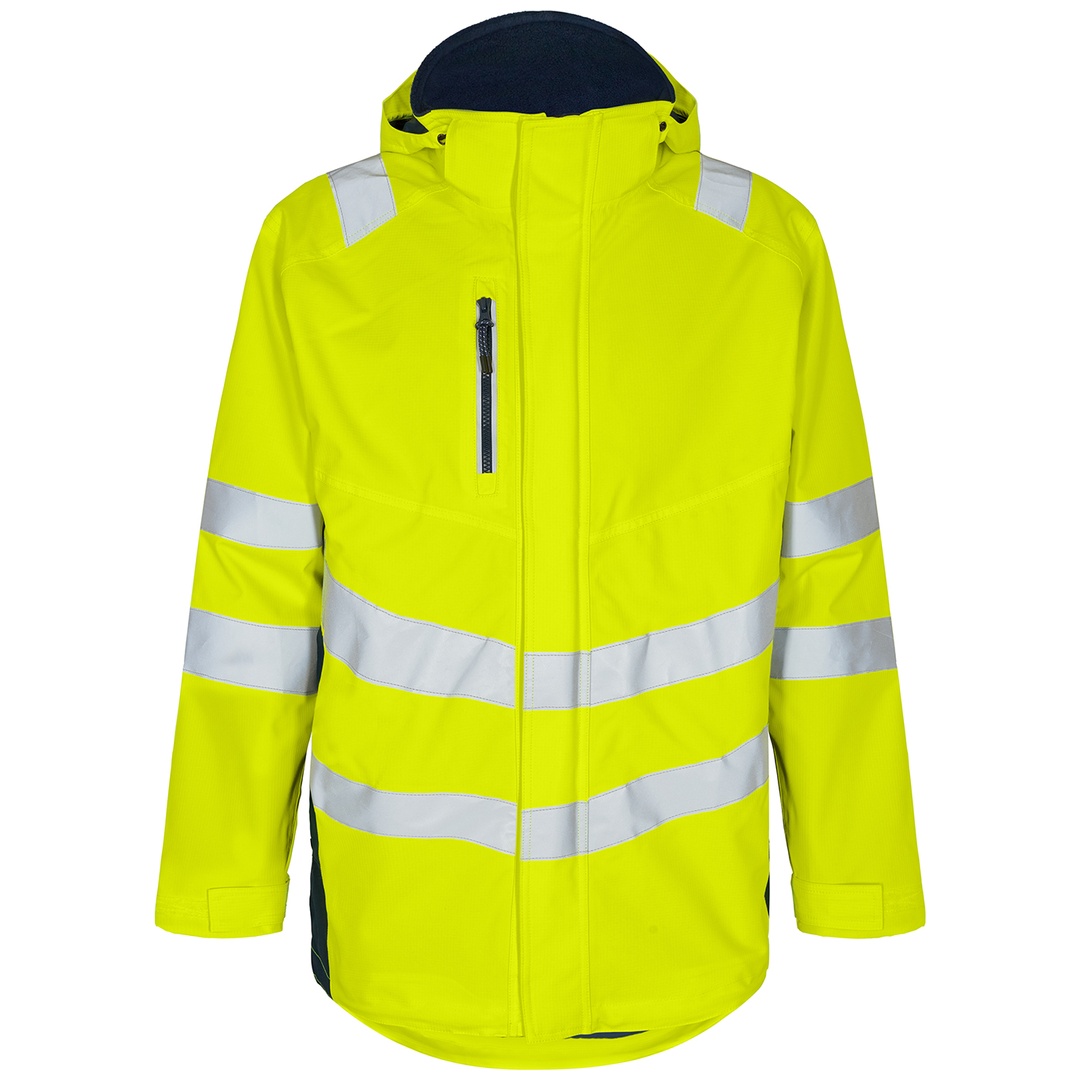 ENGEL Warnschutz Shellparka Safety 1145-930 Gr. 2XL gelb/blue ink