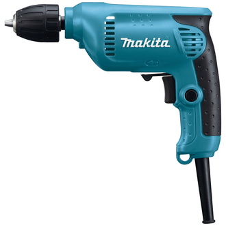 Makita Bohrmaschine 6413, 450 W, incl. Zubehör, Karton