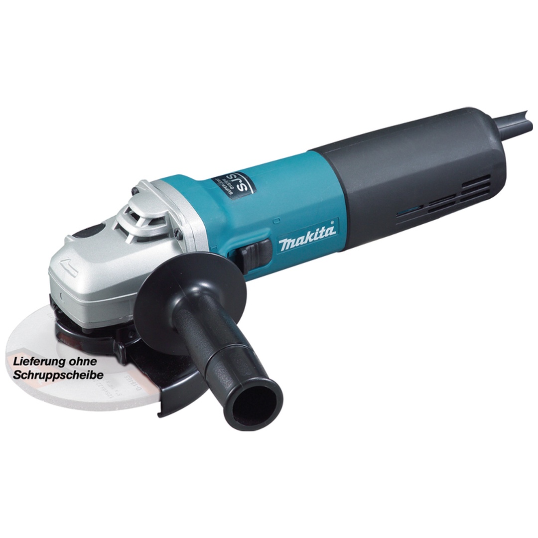 Makita Winkelschleifer 9565HRZ, 1100 W, incl. Zubehör, Karton