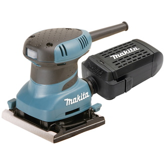 Makita Faust-Schwingschleifer 200 W, 112x102 mm, 14.000 min, Zub., MAKPAC Gr. 2