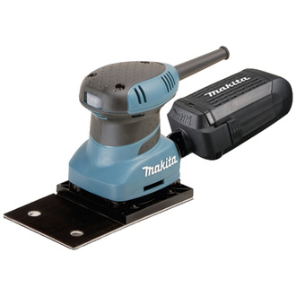 Makita Faust-Schwingschleifer 200 W, 100x164 mm, 14.000 min, Zubehör, MAKPAC Gr. 2