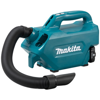 Makita Akku-Staubsauger 12V max., 46 mbar, 0,55 l, Akku, Ladegerät, Zubehör