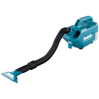 Makita Akku-Staubsauger 18V, 54 mbar, 0,5 l, inkl. Zubehör, Halter