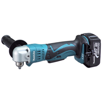 Makita Akku-Winkelbohrmaschine DDA350RTJ, incl. 2x Akku LXT 5 Ah, Schnellladegerät, Zubehör, MAKPAC