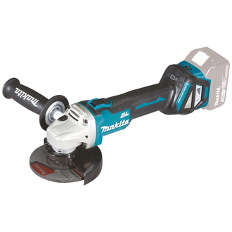 Makita Akku-Winkelschleifer 18V, 125 mm, 3.000-8.500 min, inkl. Zubehör (ohne Akku, ohne Ladegerät)