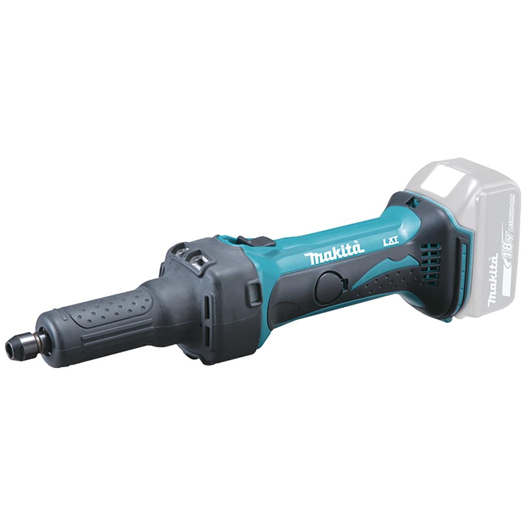 Makita Akku-Geradschleifer DGD800Z, 18 V, incl. Zubehör, Karton
