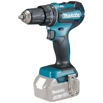 Makita Akku-Schlagbohrschrauber 18V, 50 Nm, 0-1.900 U/min, inkl. Zubehör (ohne Akku, ohne Ladegerät)