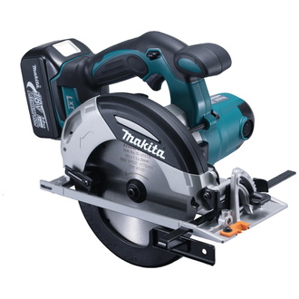 Makita Akku-Handkreissäge DHS630RTJ, 18 V, incl. 2x Akku LXT 5 Ah, Schnelladegerät, Sägeblatt, Zubehör, MAKPAC