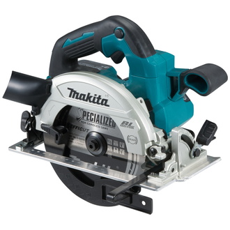 Makita Akku-Handkreissäge DHS660RTJ, 18 V, incl. 2x Akku LXT 5 Ah, Schnellladegerät, Zubehör, MAKPAC