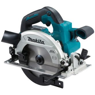 Makita Akku-Handkreissäge DHS661RTJU, 18 V, incl. 2x Akku LXT 5 Ah, Schnellladegerät, AWS, Zubehör, MAKPAC