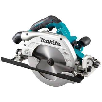 Makita Akku-Handkreissäge DHS900ZU, 2x18 V, incl. Parallelanschlag, AWS, Sägeblatt, Zubehör, Karton