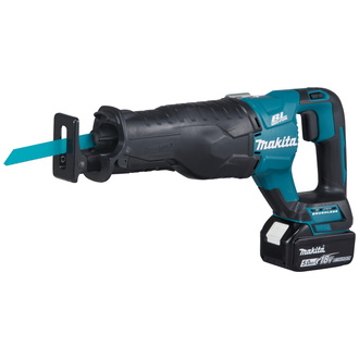 Makita Akku-Reciprosäge DJR187RT, 18 V, incl. 1x Akku LXT 5 Ah, Schnellladegerät, Zubehör, Transportkoffer