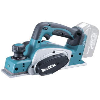 Makita Akku-Hobel DKP180Z, 18 V, 82 mm, incl. Zubehör