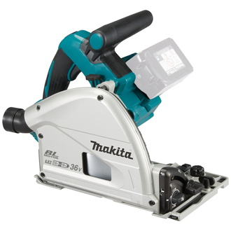 Makita Akku-Tauchsäge DSP601ZJU, 2x18 V, incl. Zubehör, MAKPAC Gr. 4