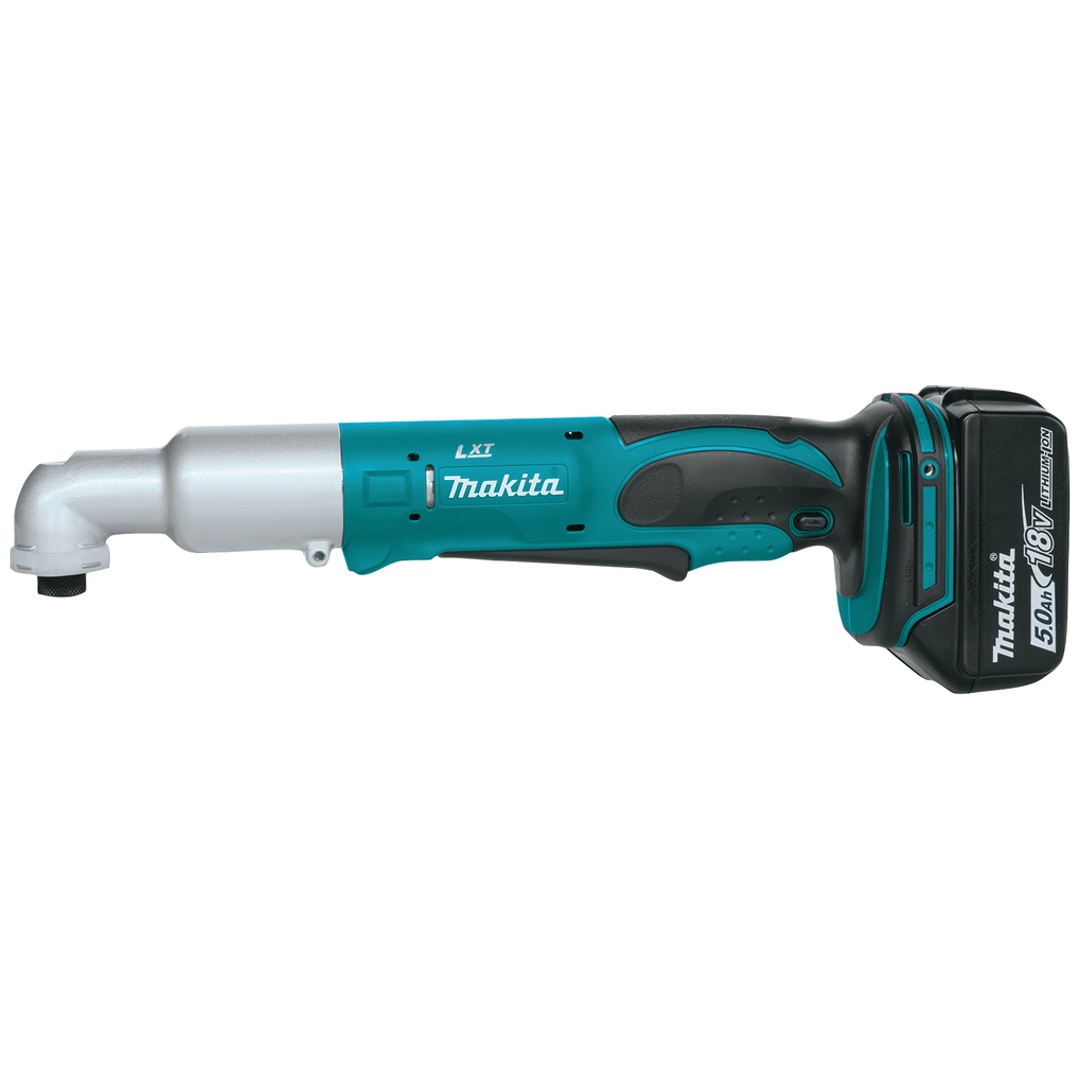 Makita Akku-Winkelschlagschrauber DTL061RT1J, 18 V, 1/4, incl. 1x Akku 5 Ah, Schnellladegerät, Zubehör, MAKPAC