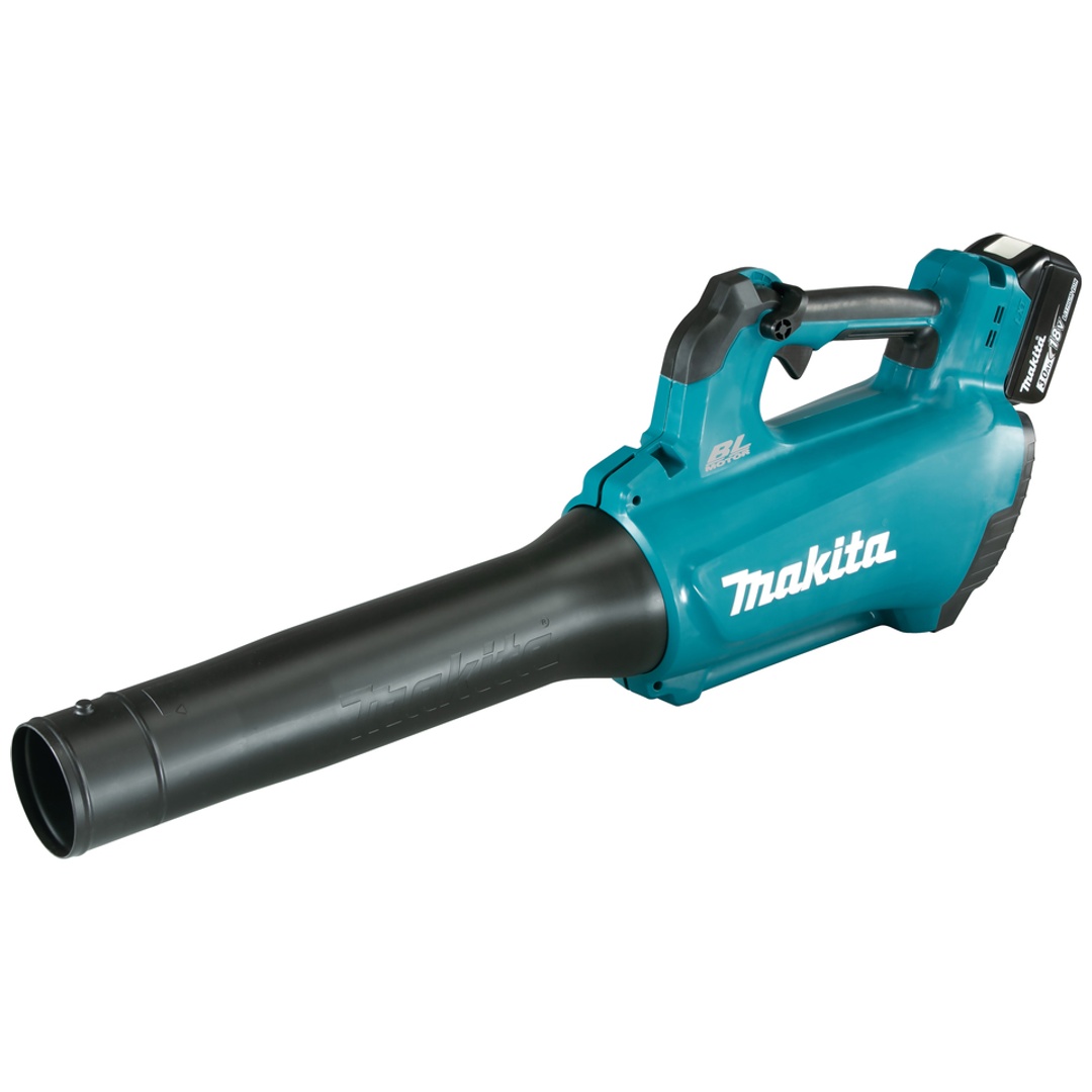 Makita Akku-Gebläse DUB184RF, 18 V, incl. Akku LXT 3 Ah, Schnellladegerät, Zubehör, Karton
