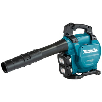 Makita Akku-Laubbläser und -sauger 2x18V, 65 m/s, 13,4 m/min, Akku, Ladegerät, Zubehör