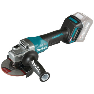 Makita Akku-Winkelschleifer GA013GZ, 40 V, incl. Schruppscheibe, Zubehör, Karton