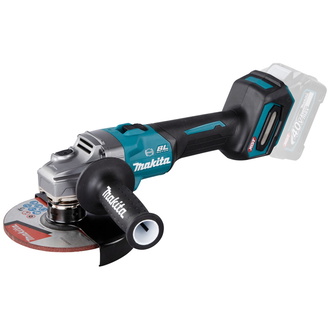 Makita Akku-Winkelschleifer XGT, 40V max., 150 mm, Schruppscheibe, inkl. Zubehör