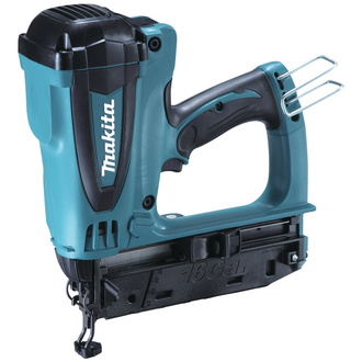 Makita Akku-Gas-Stauchkopfnagler GF600SE, 7,2 V, incl. 2x Akku 1,5 Ah, Ladegerät, Zubehör, Karton