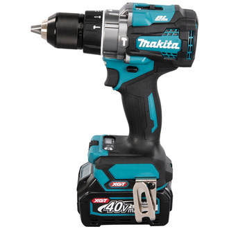 Makita Akku-Schlagbohrschrauber XGT, 40V max., 140 Nm, 20 mm, Akku, Ladegerät, Zubehör, MAKPAC