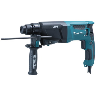 Makita Bohrhammer HR2601J, 800 W, SDS-plus, incl. Zubehör, MAKPAC