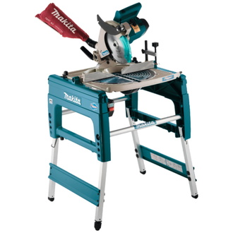 Makita Tisch-, Kapp- und Gehrungssäge LF1000, 1650 W, incl. Sägeblatt, Zubehör, Karton